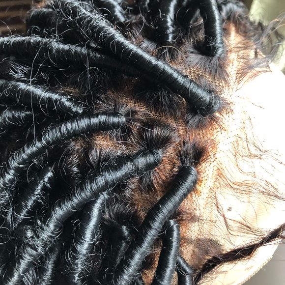 Goddess Locs Full Lace Braided Wig - Picture 3 of 8